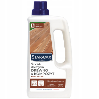 Starwax 43772 koncentrát na čistenie drevených terás 1 l